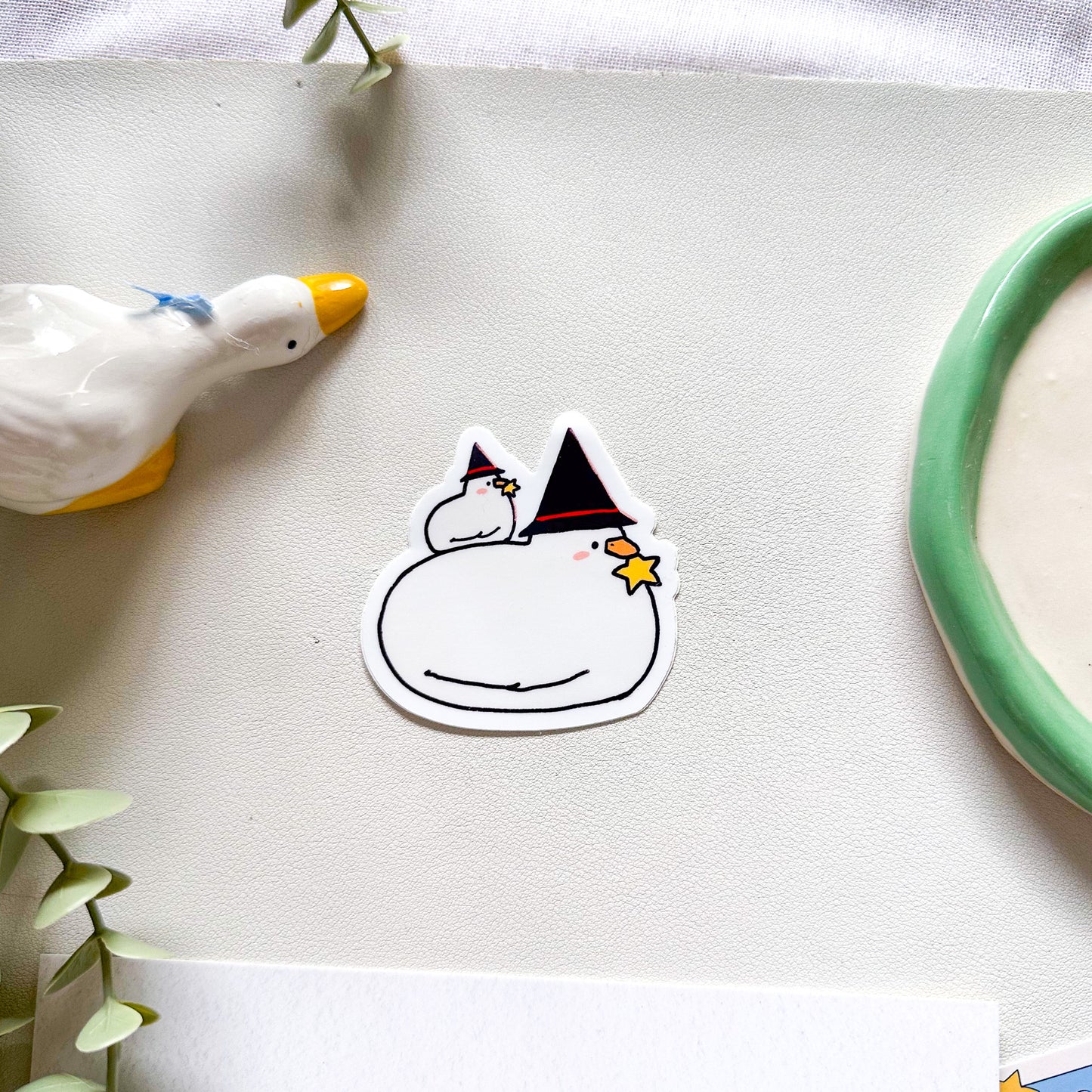 witch duck sticker