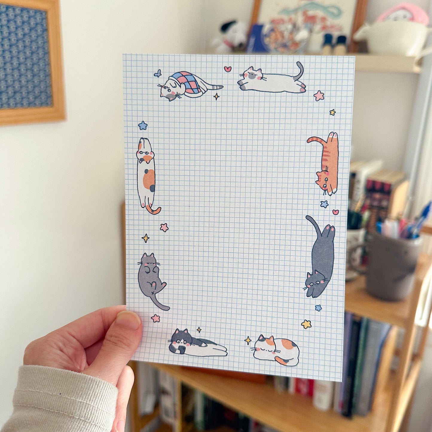 cat memo pad