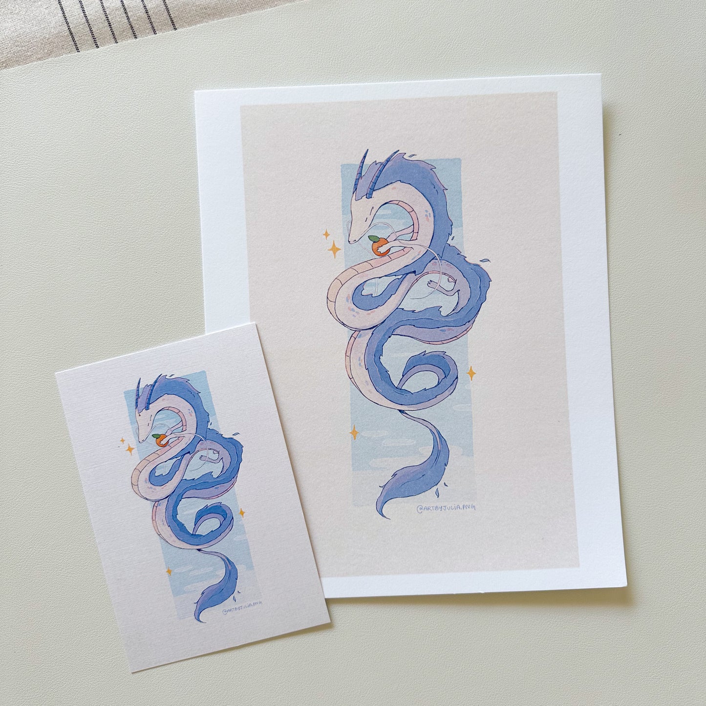 year of the dragon print