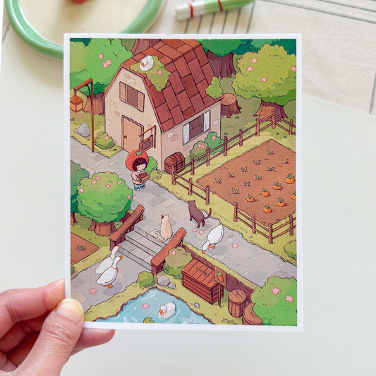 farm life print