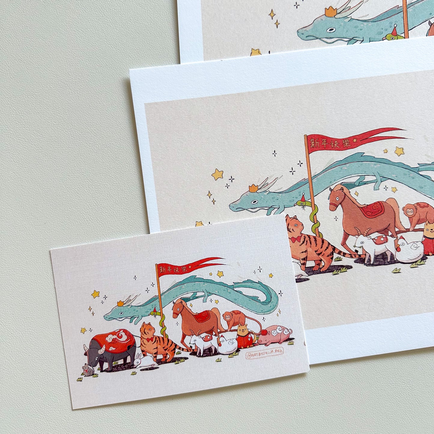 12 zodiacs print