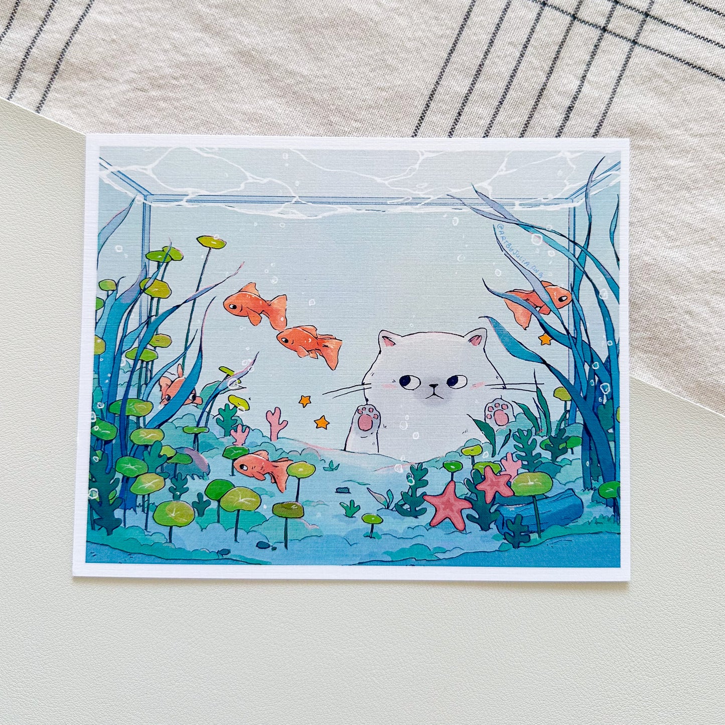gone fishing print