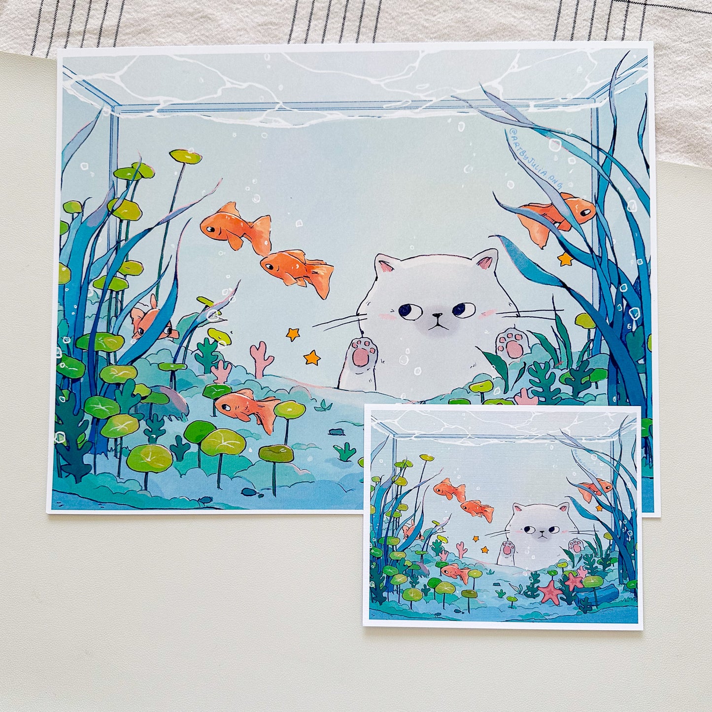gone fishing print