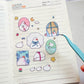 "little wonders" sticker sheet