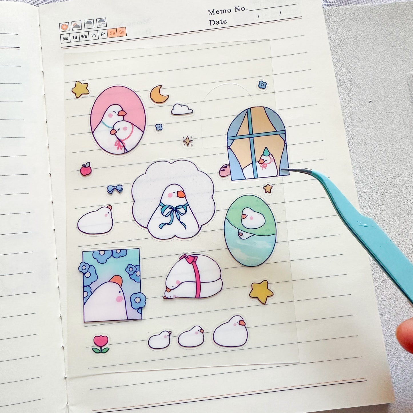 "little wonders" sticker sheet