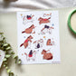 "horsing around" print