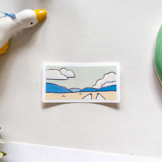 "sightseeing together" sticker