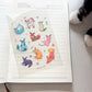 eevee kitties sticker sheet