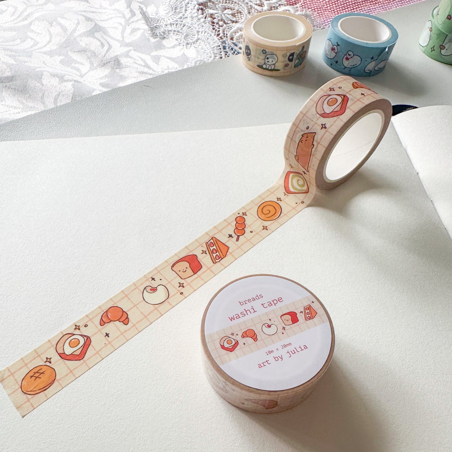 breads washi tape