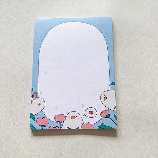duck pond memo pad