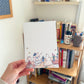 study cat memo pad