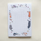 cat memo pad