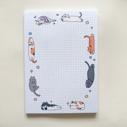 cat memo pad