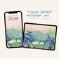 sleepy garden wallpaper set