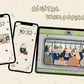 commuter cats wallpaper set