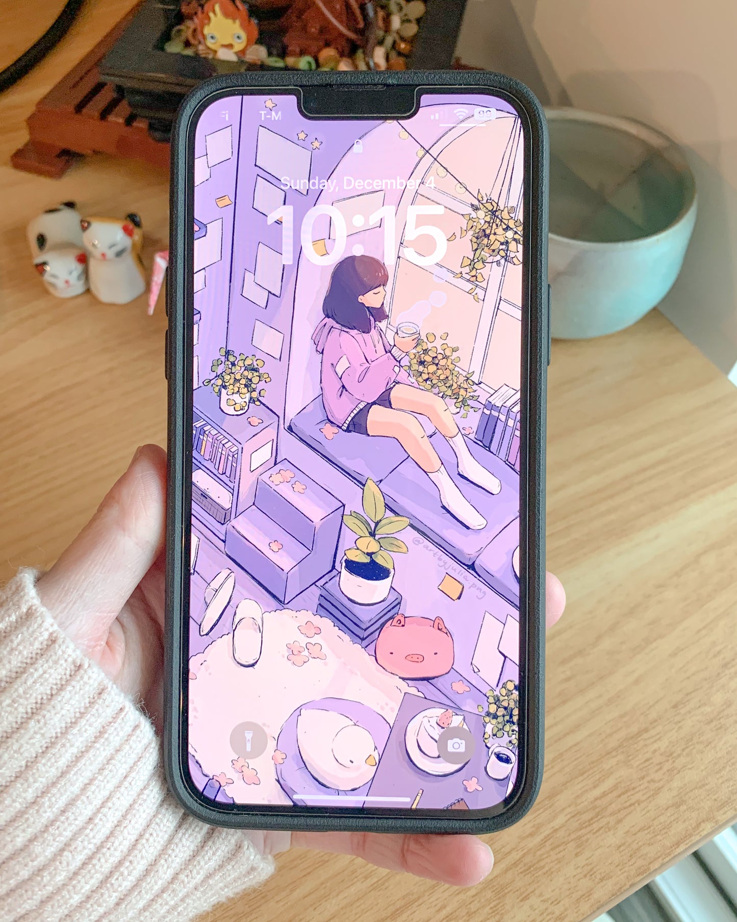 cozy room phone wallpaper set (digital download)