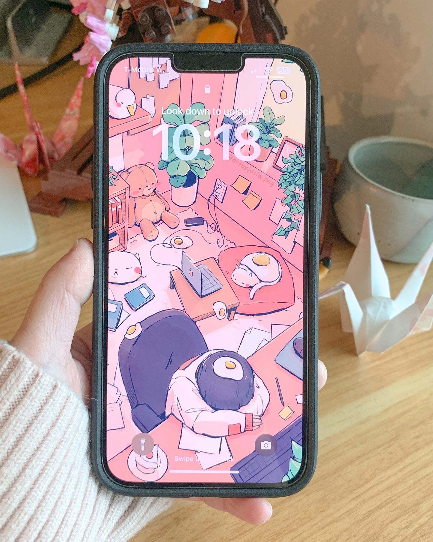 cozy room phone wallpaper set (digital download)